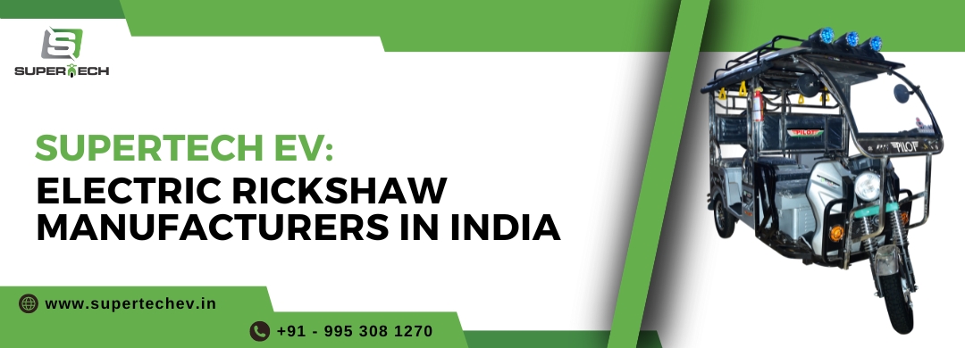 electric rickshaw manufacturers in India